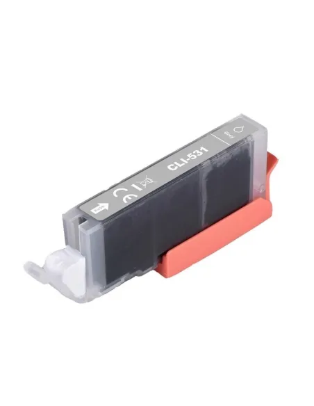 tinta  Compatible cartucho de tinta Canon CLI-531 XL CLI531 XL GRIS  para Canon PIXMA TS8750 TS8751
