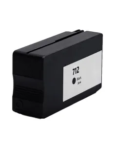 HP 712XL Negro Cartucho de Tinta 3ED71A para HP DesignJet Studio 24 / 36 - DesignJet T210 / T230 / T250 / T630 / T650