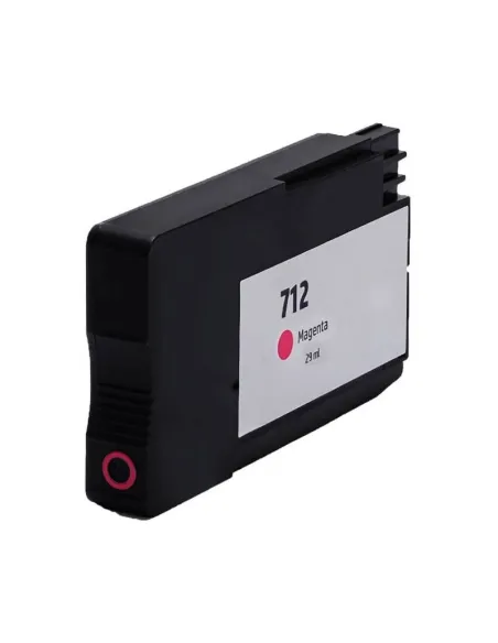 Tinta Compatible HP 712 HP 712XL Magenta DesignJet Studio 24 / 36 - DesignJet T210 / T230 / T250 / T630 / T650