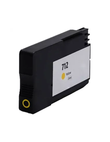 Tinta Compatible HP 712 HP 712XL  Amarillo DesignJet Studio 24 / 36 - DesignJet T210 / T230 / T250 / T630 / T650