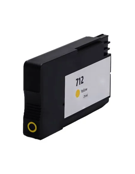 Tinta Compatible HP 712 HP 712XL  Amarillo DesignJet Studio 24 / 36 - DesignJet T210 / T230 / T250 / T630 / T650