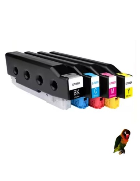 4 tintas Compatibles Epson T08G1 T08G2 T08G3 T08G4 Epson WorkForce Enterprise AM-C5000 / AM-C6000