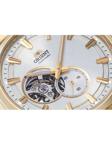Reloj automático hombre Orient Contemporary Semi-Skeleton RA-AR0007S 40.8mm 50m WR cristal de zafiro correa de acero