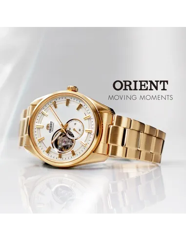 Reloj automático hombre Orient Contemporary Semi-Skeleton RA-AR0007S 40.8mm 50m WR cristal de zafiro correa de acero