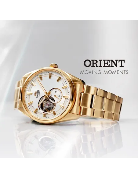 Reloj automático hombre Orient Contemporary Semi-Skeleton RA-AR0007S 40.8mm 50m WR cristal de zafiro correa de acero
