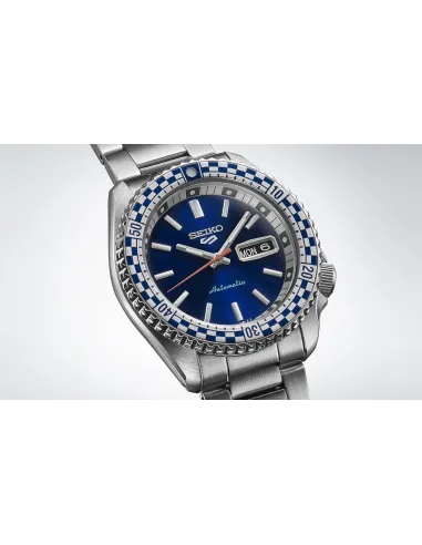 reloj automático hombre Seiko SRPK65 SKX Street Style 42.5mm 100m WR correa de acero