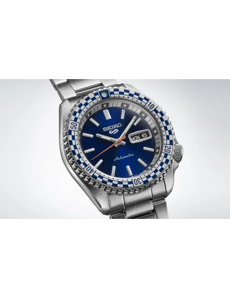 reloj automático hombre Seiko SRPK65 SKX Street Style 42.5mm 100m WR correa de acero