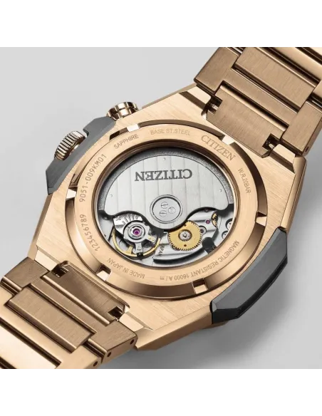Citizen Series 8 890 NB6069-53H JDM Automatic Rose Gold Tokyo Skyline Gray 42.6mm Cristal de zafiro antirreflejos 200m