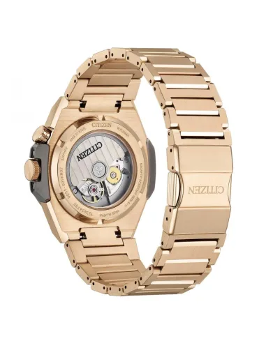 Citizen Series 8 890 NB6069-53H JDM Automatic Rose Gold Tokyo Skyline Gray 42.6mm Cristal de zafiro antirreflejos 200m