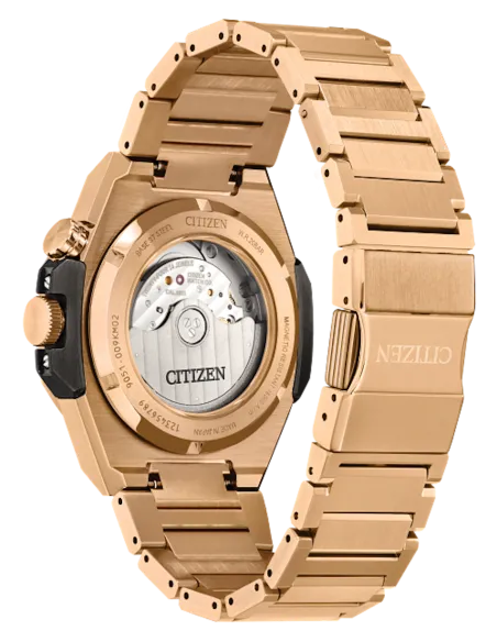 Citizen Series 8 890 NB6069-53H JDM Automatic Rose Gold Tokyo Skyline Gray 42.6mm Cristal de zafiro antirreflejos 200m