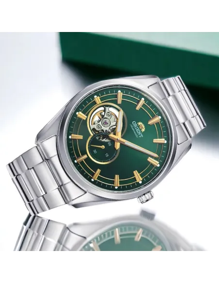 Reloj automático hombre Orient Contemporary Semi-Skeleton RA-AR0008E 40.8mm 50m WR cristal de zafiro correa de acero