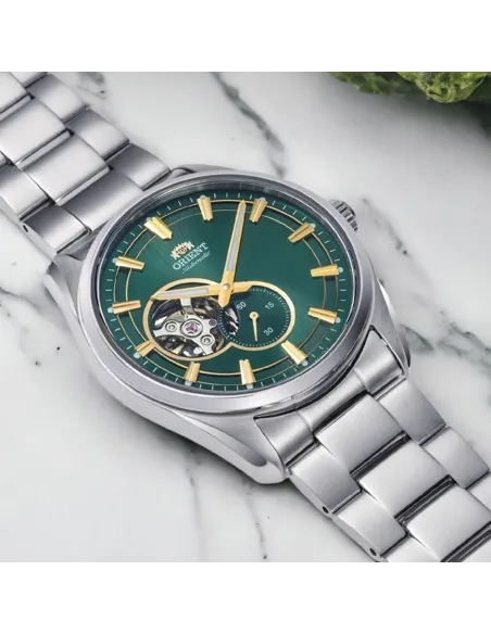 Reloj automático hombre Orient Contemporary Semi-Skeleton RA-AR0008E 40.8mm 50m WR cristal de zafiro correa de acero