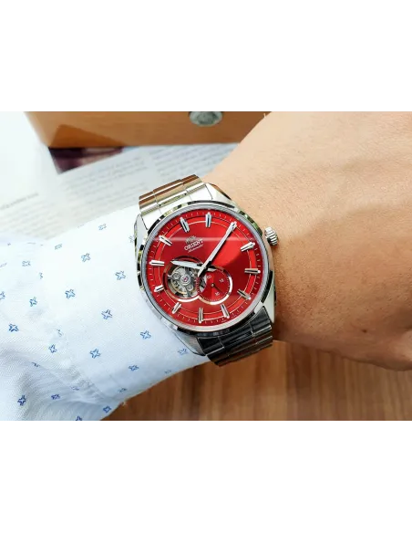 Reloj automático hombre Orient Contemporary Semi-Skeleton RA-AR0010R 40.8mm 50m WR cristal de zafiro correa de acero
