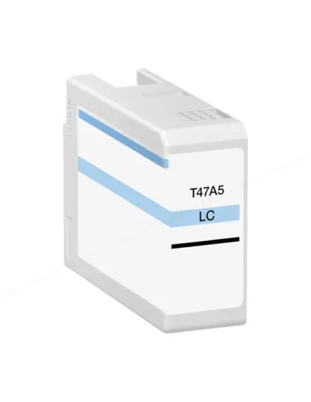 tinta Compatible Epson T47A5 Cyan Light Cartucho de Tinta Pigmentada C13T47A500 para Epson SureColor SC-P900