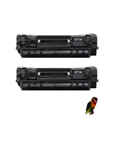 2 toner Compatibles Canon 071H para Canon i-SENSYS LBP-122dw / MF272dw / MF275dw