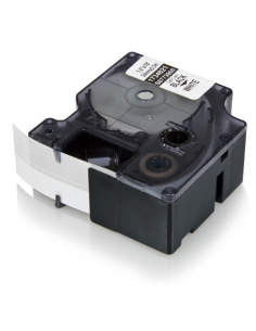 cinta Compatible Dymo 18445 / S0718620 Negro / Blanco para Dymo Rhino 4200, 5200, 5000, 6000