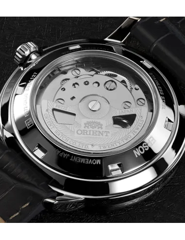 Reloj Automático Hombre Orient Sunray RA-AC0E04L correa cuero