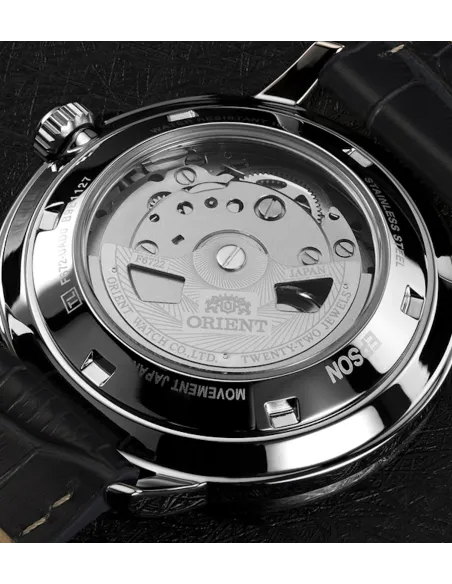 Reloj Automático Hombre Orient Sunray RA-AC0E04L correa cuero