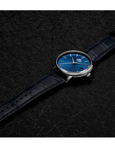 Reloj Automático Hombre Orient Sunray RA-AC0E04L correa cuero