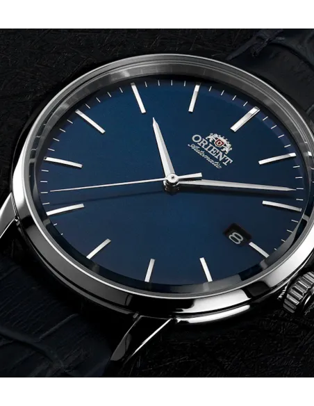 Reloj Automático Hombre Orient Sunray RA-AC0E04L correa cuero