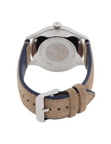 reloj automático hombre Orient Bambino RA-AC0P02L 42mm correa de cuero (acepta cuerda manual)