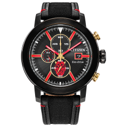 reloj hombre solar Citizen Star Wars Darth Maul CA0766-02W 44mm 100m WR correa nylon cuero