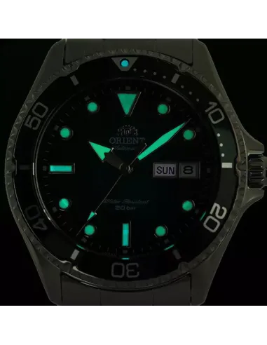 reloj automático hombre Orient New Kamasu Rn-AA0811E JDM dial verde 41.8mm zafiro