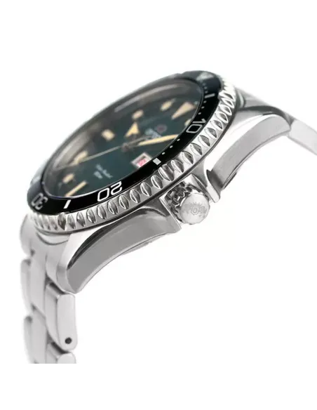 reloj automático hombre Orient New Kamasu Rn-AA0811E JDM dial verde 41.8mm zafiro
