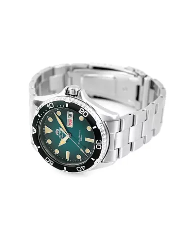 reloj automático hombre Orient New Kamasu Rn-AA0811E JDM dial verde 41.8mm zafiro