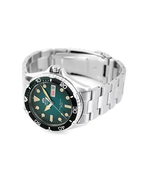reloj automático hombre Orient New Kamasu RA-AA0811E dial verde 41.8mm zafiro