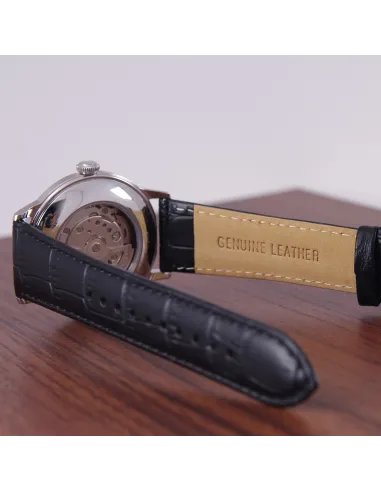 reloj automático hombre Orient Bambino Open Heart RN-AG0007B JDM 40.5MM correa de cuero