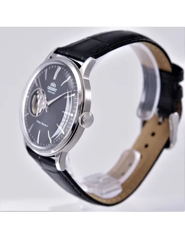 reloj automático hombre Orient Bambino Open Heart RN-AG0007B JDM 40.5MM correa de cuero