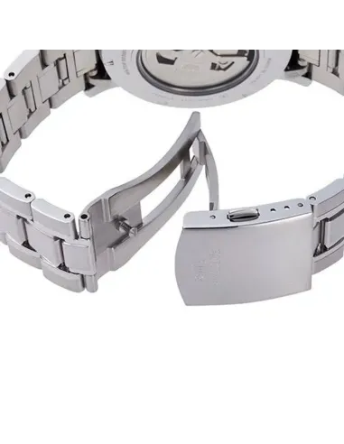 reloj automático hombre Orient Sun & Moon RN-AS0001B JDM 42.5mm 50m WR cristal de zafiro