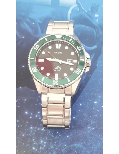 reloj buceo hombre Casio MARLIN DURO MDV-106DD-1A3 “Hulk” Marlin Metal Legend  44.2mm 200m