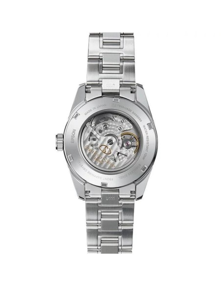Orient Star RK-AU0005L JDM 38.5MM blue dial sapphire crystal steel band 100m WR JDM (Japan domestic market)