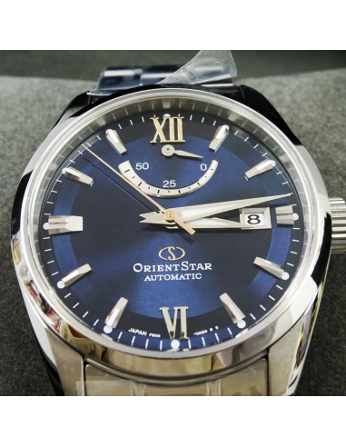 Orient Star RK-AU0005L JDM 38.5MM blue dial sapphire crystal steel band 100m WR JDM (Japan domestic market)