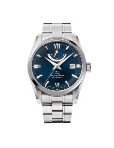 Orient Star RK-AU0005L JDM 38.5MM blue dial sapphire crystal steel band 100m WR JDM (Japan domestic market)