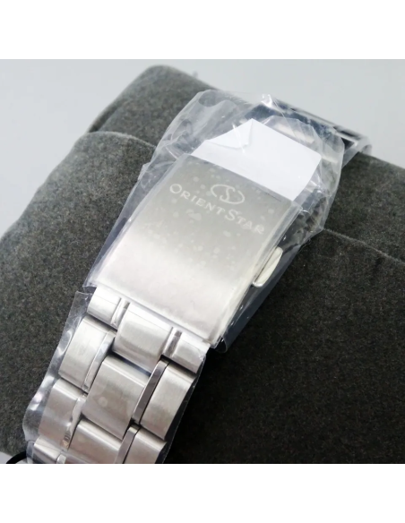 Orient Star RK-AU0005L JDM 38.5MM blue dial sapphire crystal steel band 100m WR JDM (Japan domestic market)