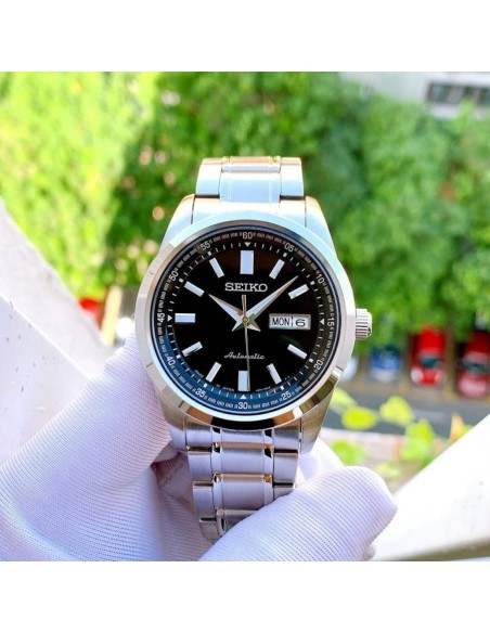 reloj automático hombre Seiko SARV003 JDM 42mm 100m WR correa de acero