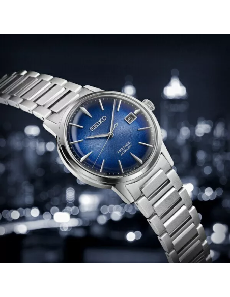 reloj automático hombre Seiko Presage Cocktail Time SARY217 JDM 39.5mm 4r35