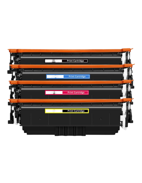 4  toner Compatible Canon T12 Cartuchos de Toner para Canon i-SENSYS X C1333i / X C1333iF / X C1333P