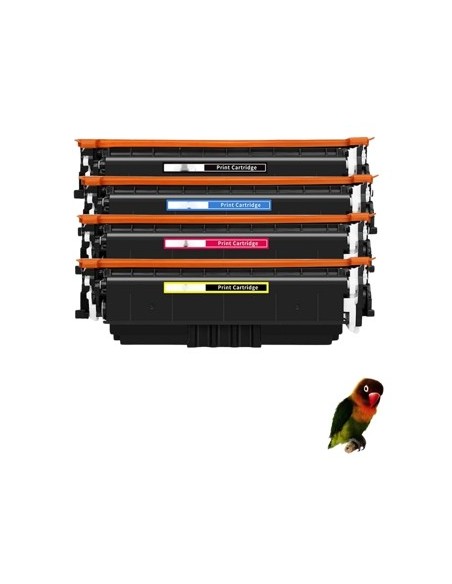 4  toner Compatible Canon T12 Cartuchos de Toner para Canon i-SENSYS X C1333i / X C1333iF / X C1333P