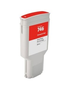 tinta Compatible HP 746 / P2V81A Rojo Cartucho de Tinta para HP HP DesignJet Z6 / Z9