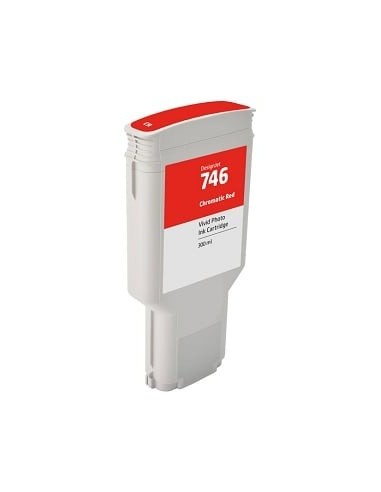 tinta Compatible HP 746 / P2V81A Rojo Cartucho de Tinta para HP HP DesignJet Z6 / Z9
