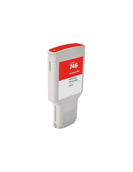tinta Compatible HP 746 / P2V81A Rojo Cartucho de Tinta para HP HP DesignJet Z6 / Z9