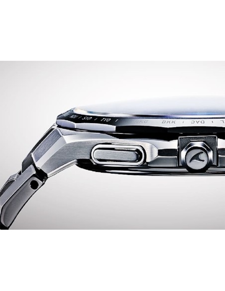 solar titanio Bluetooth Casio Oceanus Manta OCW-S5000E-1AJF JDM 100M WR Cristal de zafiro
