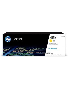 HP 415A W2032A, amarillo, Cartucho Tóner Original, de 2.100 páginas