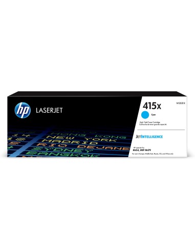 HP 415A W2031x, Cian, Cartucho Tóner Original, d