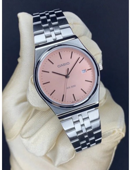 Reloj clásico analógico hombre Casio mtp-b145d-4a 40x35mm correa de acero inoxidable water resist 50m