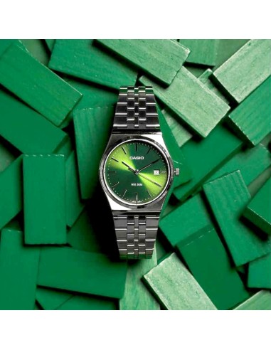 Reloj clásico analógico hombre Casio mtp-b145d-3a 40x35mm  correa de acero inoxidable water resist 50m